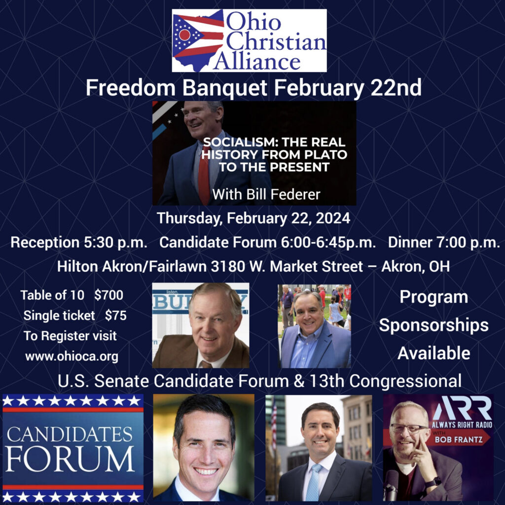 Ohio Christian Alliance Event Feb 22, 2024